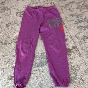 Freecity lilac Jogger Pants